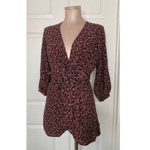 Free People Clara Ditsy Floral Tunic XS